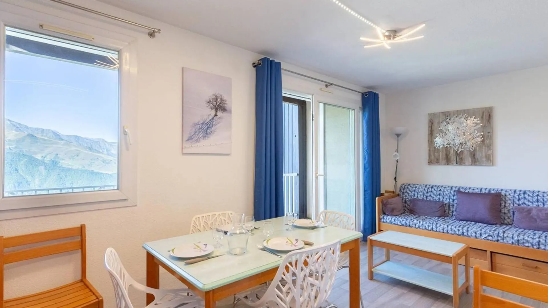 Appartement Chaleureux Pour 8 Personnes Proche Des Pistes - Fr-1-695-59 Gouaux-de-Larboust Fransa